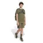 ADIDAS KIDS J BL TEE 160        OLISTR/BLACK - Image 7