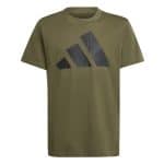 ADIDAS KIDS J BL TEE 160        OLISTR/BLACK - Image 8