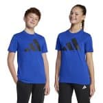 ADIDAS KIDS J BL TEE 160        ROYBLU/BLACK