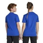ADIDAS KIDS J BL TEE 160        ROYBLU/BLACK - Image 2