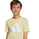 ADIDAS KIDS J BL TEE 160        POWYEL/WHITE - Image 5