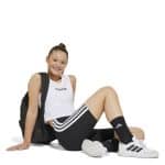ADIDAS KIDS JG LIN TK 160       WHITE/BLACK - Image 5
