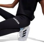 ADIDAS KIDS JG LIN LEG 230      BLACK/WHITE - Image 3