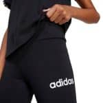 ADIDAS KIDS JG LIN LEG 230      BLACK/WHITE - Image 4