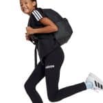 ADIDAS KIDS JG LIN LEG 230      BLACK/WHITE - Image 5