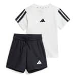 ADIDAS INFANTS I 3S T-SET 160      WHITE/BLACK
