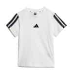 ADIDAS INFANTS I 3S T-SET 160      WHITE/BLACK - Image 2