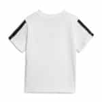 ADIDAS INFANTS I 3S T-SET 160      WHITE/BLACK - Image 3