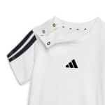 ADIDAS INFANTS I 3S T-SET 160      WHITE/BLACK - Image 6