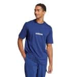 ADIDAS M LIN SJ T          DKBLUE/WHITE