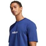 ADIDAS M LIN SJ T          DKBLUE/WHITE - Image 4