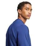 ADIDAS M LIN SJ T          DKBLUE/WHITE - Image 5
