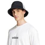 ADIDAS M LIN SJ T          WHITE/BLACK - Image 4