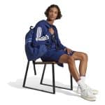 ADIDAS M LIN SJ SHO        DKBLUE/WHITE - Image 5