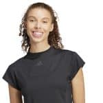 ADIDAS W CE G CRO TEE      BLACK - Image 3