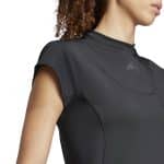 ADIDAS W CE G CRO TEE      BLACK - Image 4