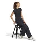 ADIDAS W CE G CRO TEE      BLACK - Image 5