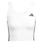 ADIDAS WE 3S CROP TANK     WHITE/BLACK - Image 6