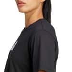 ADIDAS TR-ES BL TEE        BLACK - Image 4