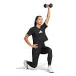 ADIDAS TR-ES BL TEE        BLACK - Image 5