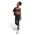 ADIDAS KIDS JG ESS BRA          BLACK/WHITE - Image 5