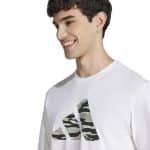 ADIDAS M C CAMO LOGO T     WHITE - Image 3