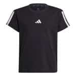 ADIDAS KIDS JG 3S TEE 160       BLACK/WHITE - Image 6