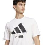 ADIDAS ATHENS TEE          WHITE - Image 3