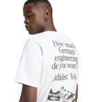 ADIDAS M L G ENG TEE       WHITE - Image 7