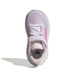 ADIDAS INFANTS RUNFALCON 5 EL I    ICELAV/FTWWHT/CLPINK - Image 5