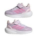 ADIDAS INFANTS RUNFALCON 5 EL I    ICELAV/FTWWHT/CLPINK - Image 9