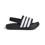 ADIDAS KIDS ADILETTE ESTRAP I   CBLACK/FTWWHT/CBLACK