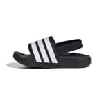 ADIDAS KIDS ADILETTE ESTRAP I   CBLACK/FTWWHT/CBLACK - Image 2