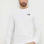 THE NORTH FACE M L/S REDBOX TEE TNF WHITE