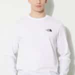THE NORTH FACE M L/S SIMPLE DOME TEE TNF WHITE