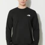 THE NORTH FACE M L/S SIMPLE DOME TEE TNF BLACK