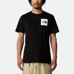 THE NORTH FACE M   SS FINE TEE TNF BLACK
