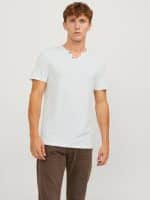 JACKJONES JJESPLIT NECK TEE SS NOOS