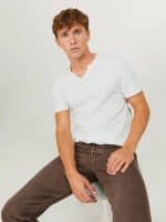 JACKJONES JJESPLIT NECK TEE SS NOOS - Image 5