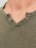 JACKJONES JJESPLIT NECK TEE SS NOOS - Image 4