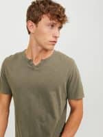 JACKJONES JJESPLIT NECK TEE SS NOOS - Image 5