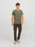 JACKJONES JJESPLIT NECK TEE SS NOOS - Image 6