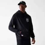 NEW ERA MLB ESSENTIALS HOODIE NEYYAN  BLK