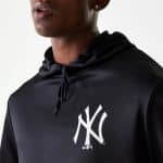NEW ERA MLB ESSENTIALS HOODIE NEYYAN  BLK - Image 4