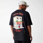 NEW ERA NE OS GRPHC TEE 1 NEWERA  BLK - Image 4