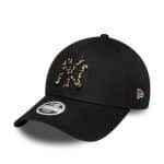 NEW ERA WMNS LEOPARD INFILL 9FORTY NEYYAN  BLK