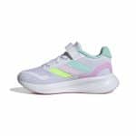 ADIDAS KIDS RUNFALCON 5 EL C    FTWWHT/CLEMIN/CLPINK - Image 2