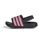 ADIDAS KIDS ADILETTE ESTRAP I   CBLACK/BLIPNK/CBLACK - Image 2