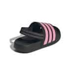 ADIDAS KIDS ADILETTE ESTRAP I   CBLACK/BLIPNK/CBLACK - Image 4
