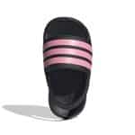 ADIDAS KIDS ADILETTE ESTRAP I   CBLACK/BLIPNK/CBLACK - Image 5